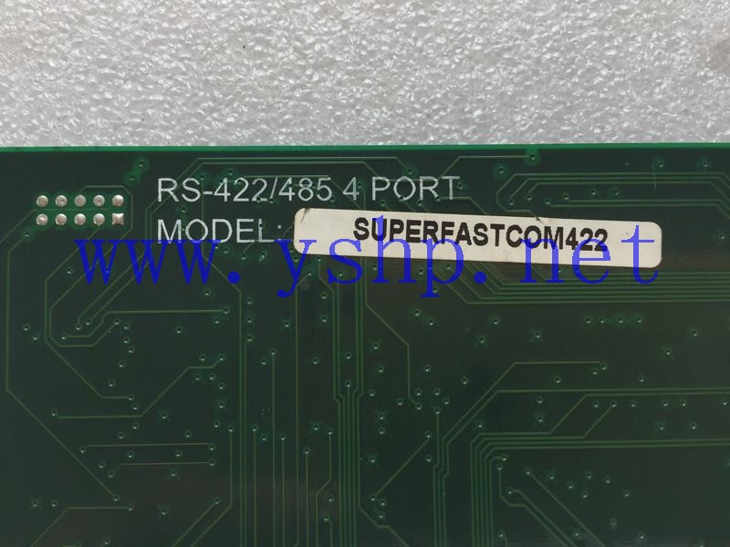 上海源深科技 SUPERFASTCOM PCI SERIES SUPERFASTCOM422 RS-422 485 4 PORT 高清图片