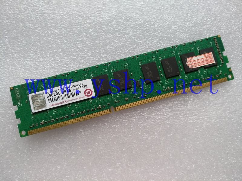 上海源深科技 服务器工作站内存 单条4GB DDR3 1333 ECC DIMM CL9 590205-0545 高清图片