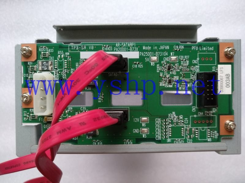 上海源深科技 SATA硬盘笼子 AR-SATABP1 PA20001-B73X PA25001-B73104 TPB-SA.V0 高清图片