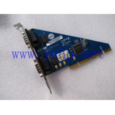 PCI双口串口卡 UT-752 PCI TO 2 PORT RS-232 038-21030237