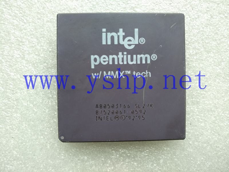上海源深科技 INTEL PENTIUMK W MMX SL27K CPU 高清图片