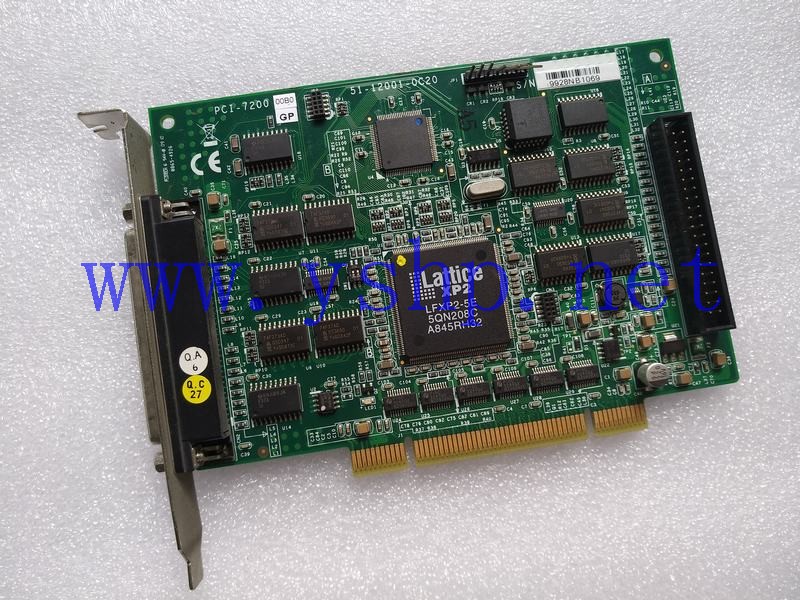 上海源深科技 ADLINK凌华卡采集卡 PCI-7200 51-12001-0C20 高清图片