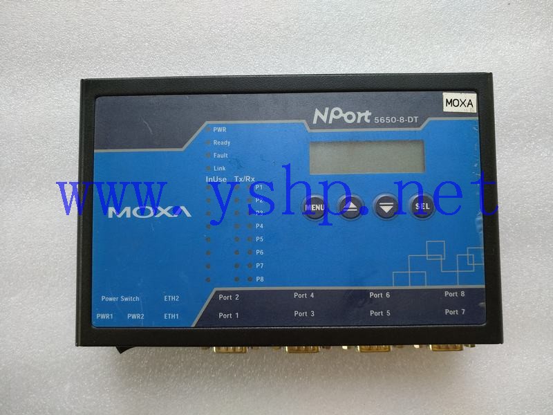 上海源深科技 MOXA NPort 5650-8-DT 串口服务器 高清图片