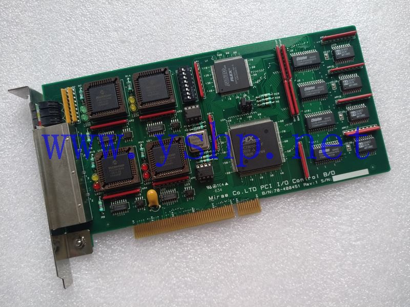 上海源深科技 Mirae PCI I/O CONTROL B/D 70-400451 REV 1 高清图片