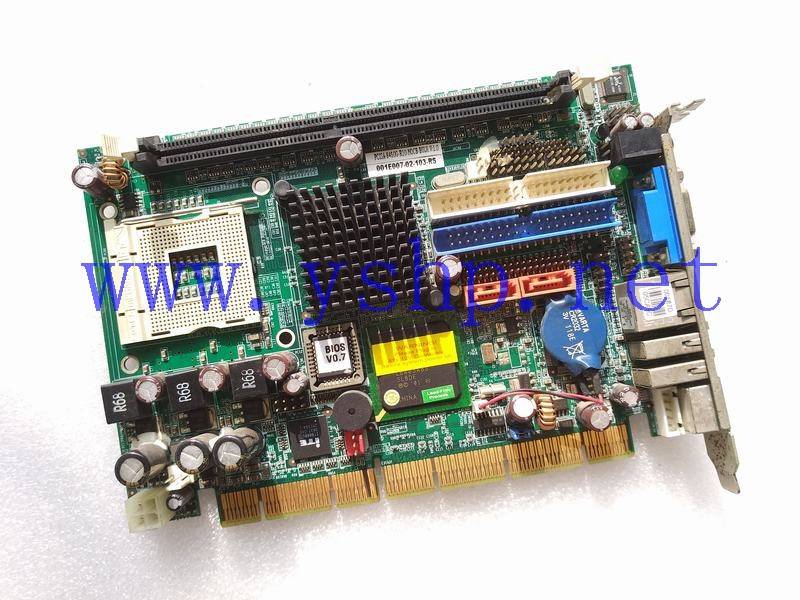 上海源深科技 威达工控机主板 PCISA-8450G-R10-NOCB-BULK V1.0 高清图片