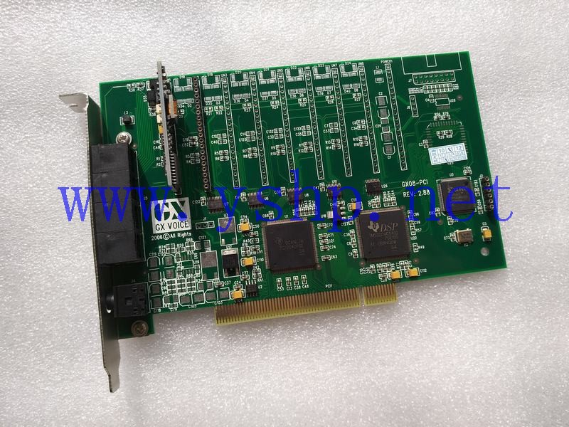 上海源深科技 GX VOICE GX08-PCI 语音卡 高清图片
