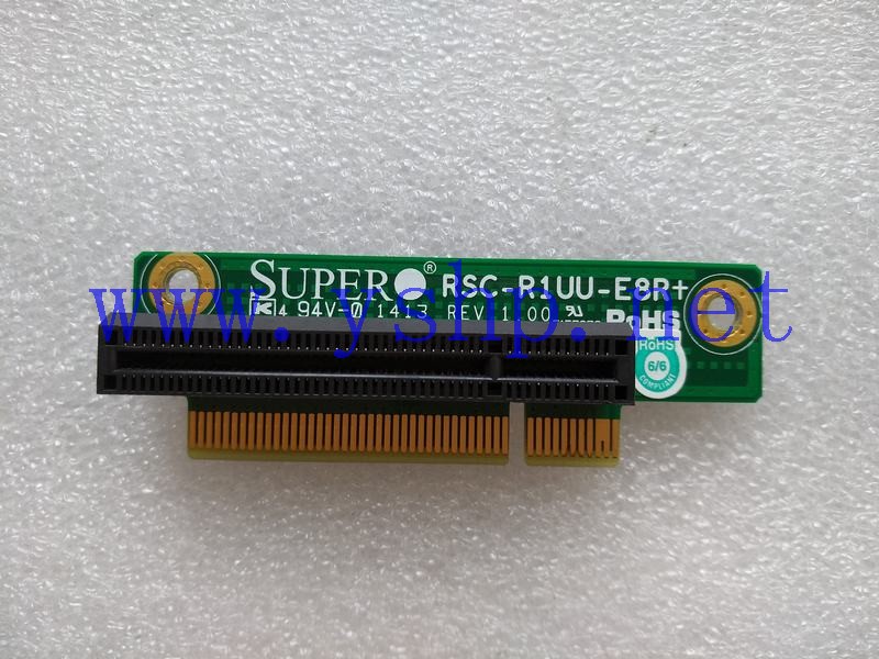 上海源深科技 SUPER PCI-E转接槽 RSC-R1UU-E8R+ REV 1.00 高清图片