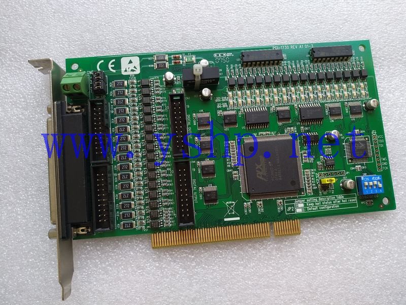 上海源深科技 研华 32路隔离数字量输入/输出卡 PCI-1730 REV A1 01-3 高清图片