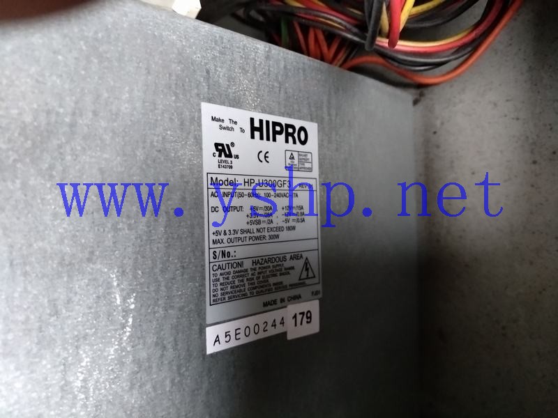 上海源深科技 工业设备工控机电源 HP-U300GF3 A5E00244179 高清图片