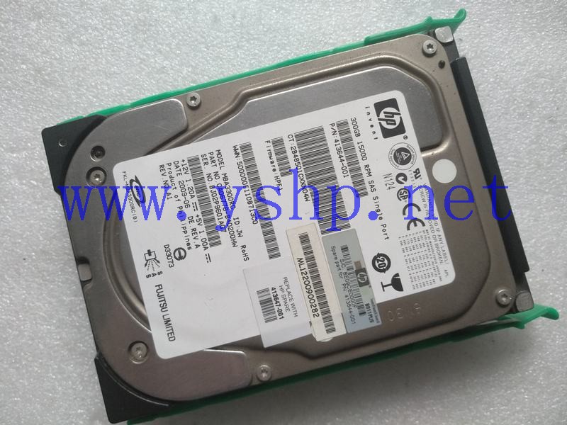 上海源深科技 HP 硬盘 300G 15K SAS 3.5 413644-001 MBA3300RC 高清图片