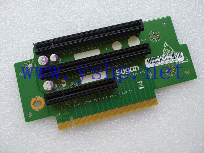 上海源深科技 服务器PCI-E提升板 R3E8L-U2 REV A01 高清图片