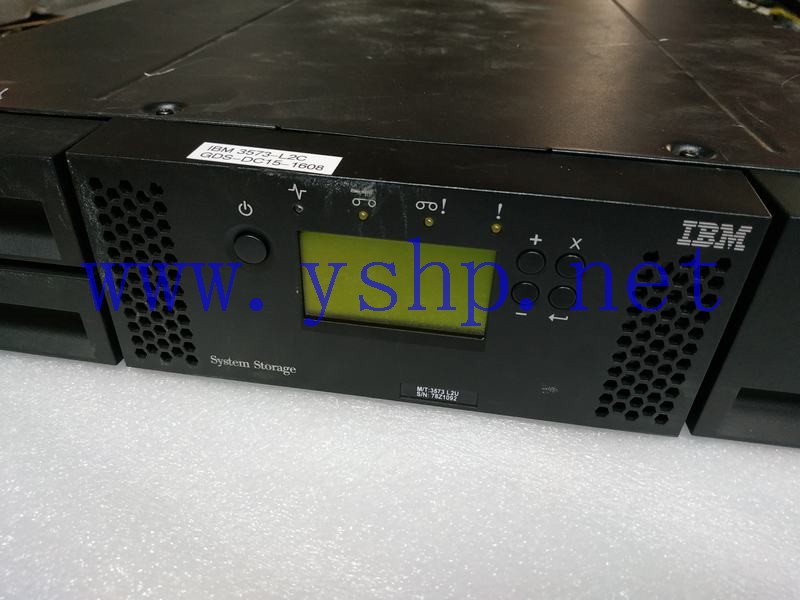 上海源深科技 IBM TS3100磁带库 3573L2U 3753-L2C 45E1010 高清图片
