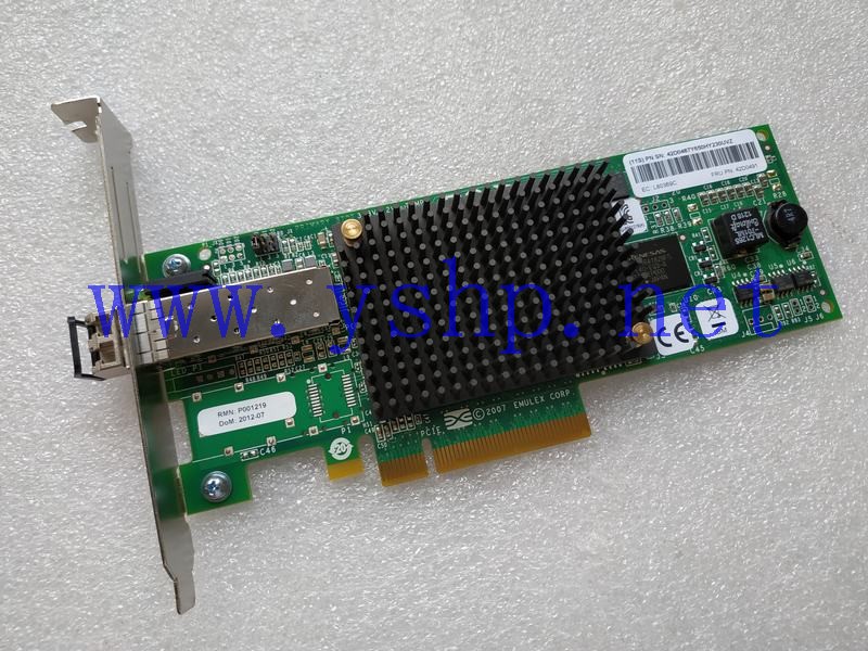 上海源深科技 IBM PCI-E 单口8GB HBA卡 42D0491 42D0487 高清图片