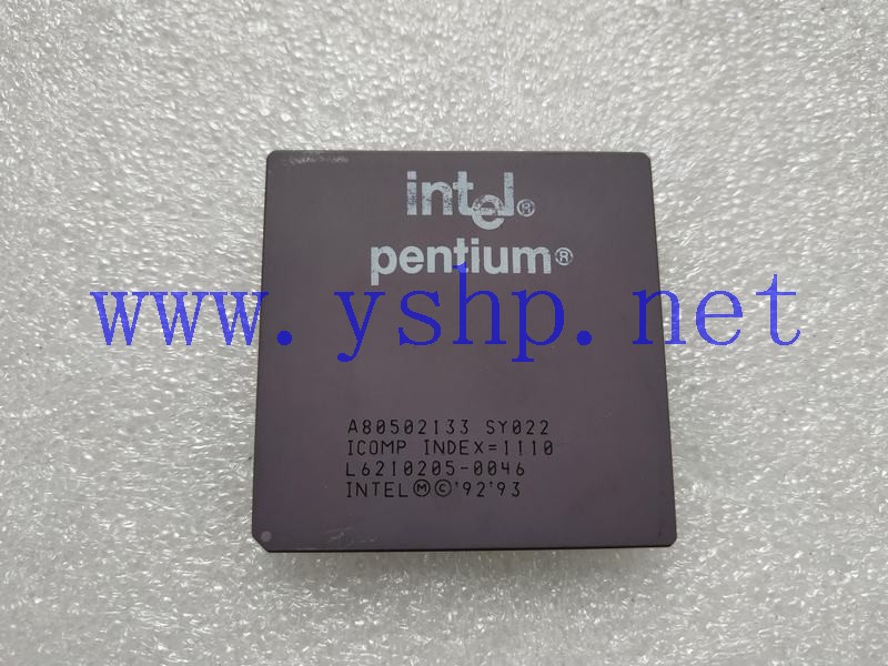 上海源深科技 INTEL Pentium CPU A80502133 SY022 高清图片