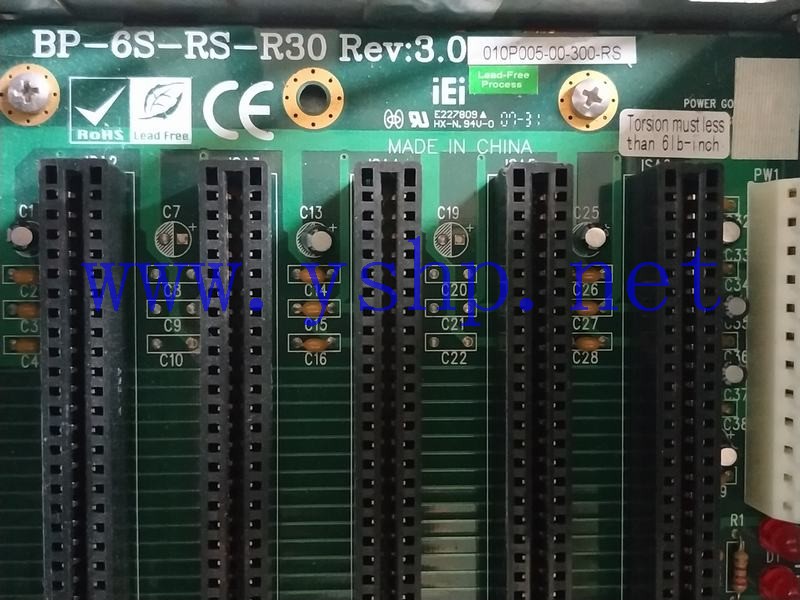 上海源深科技 工控机底板 BP-6S-RS-R30 REV 3.0 高清图片