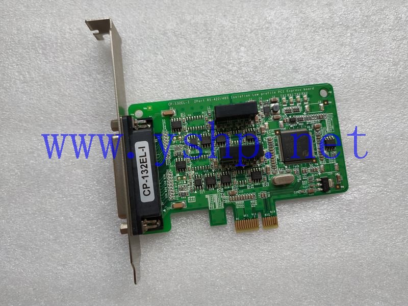 上海源深科技 CP-132EL-I 2Port RS-422 485 Isolation low profile PCI Express board 高清图片