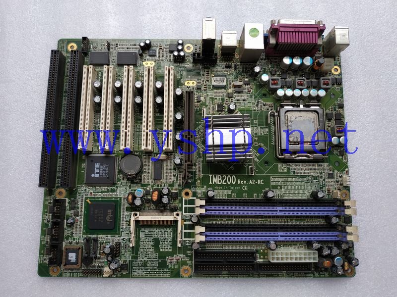 上海源深科技 工控机主板 IMB200 REV.A2-RC 2个ISA 5个PCI 1个AGP 高清图片