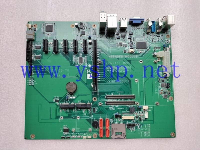 上海源深科技 IEI威强电COM EXPRESS CPU基板 ICE-DB-T6 REV 1.0 高清图片