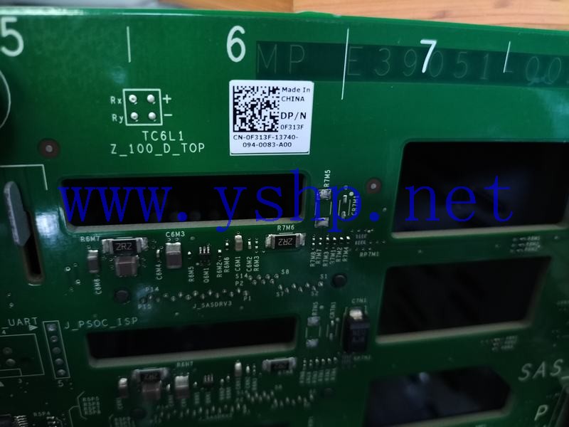 上海源深科技 DELL PowerEdge T610 服务器硬盘背板 F313F 高清图片