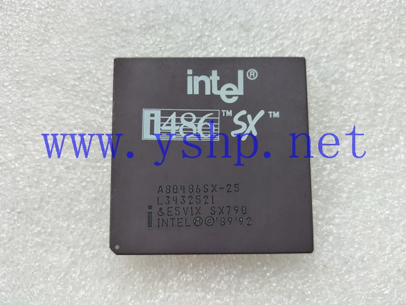 上海源深科技 INTEL CPU I486SX 25MHZ A80486SX-25 SX790 高清图片