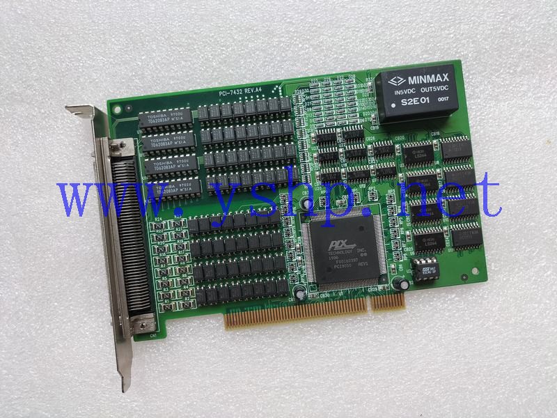上海源深科技 工业设备工控机 采集卡 PCI-7432 REV.A4 高清图片