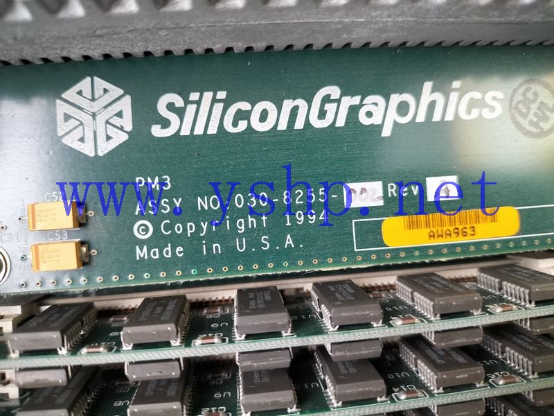 上海源深科技 SGI indigo 2 CPU板 PM3 030-8225-002 REV.A 高清图片