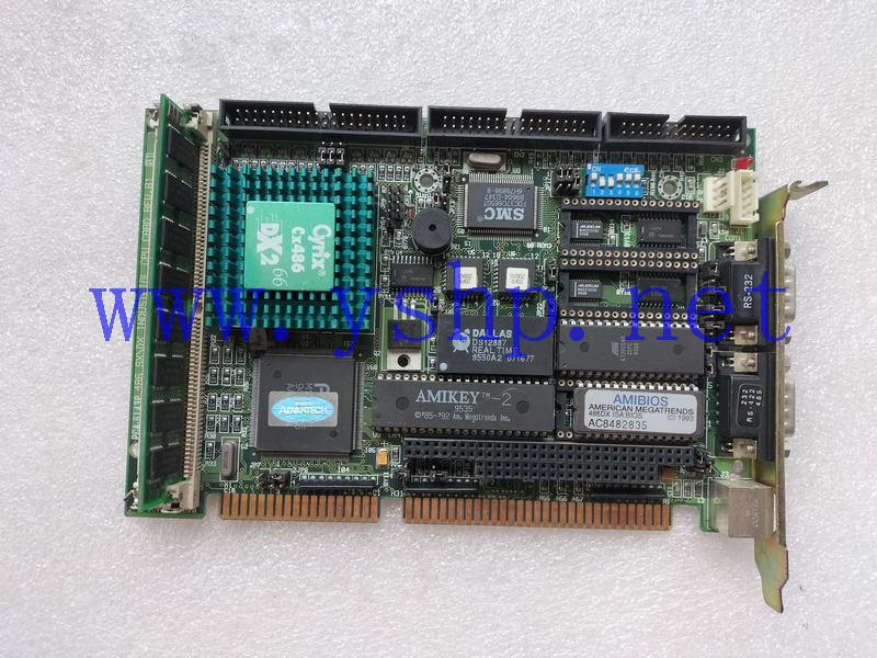 上海源深科技 工业设备工控机主板 PCA-6143P 486 SX DX INDUSTRIAL CPU CARD REV.B1 高清图片