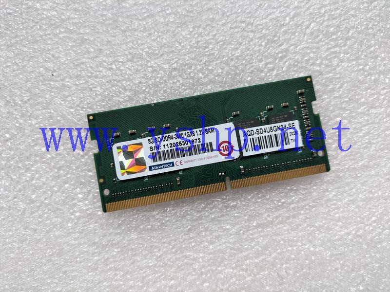上海源深科技 4代笔记本内存 8G SO-DDR4-2400 1GX8 1.2V SAM AQD-SD4U8GN24-SE 高清图片