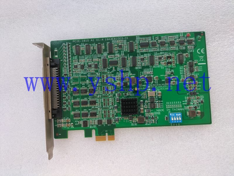 上海源深科技 Advantech PCIE-1810 A1 01-4 19A3E81003-01 800KS/s,12位,16通道PCI Express总线多功能卡 高清图片