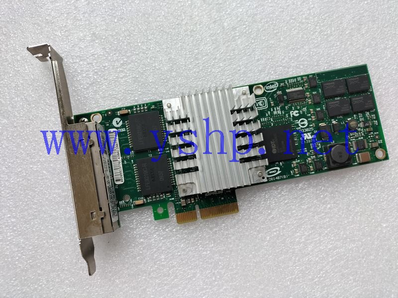 上海源深科技 Intel PRO 1000 PT QUAD EXPI9404PTBLK PCI-E 4口千兆网卡 F3VKG 高清图片