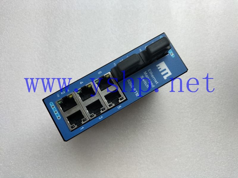 上海源深科技 全新工业交换机 EATON 9208-ETM-2S-SC 8 port ethernet managed switch 2 single mode fibre ports 高清图片