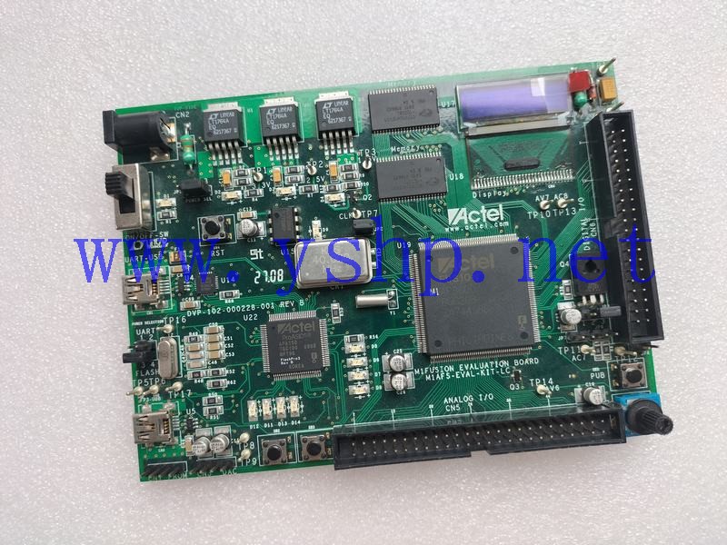 上海源深科技 ACTEL FPGA开发板 REANU M1AFS-EVAL-KIT-LC M1FUSION EVALUATION BOARD DVP-102-000228-001 REV.B RM-AFS-VRO6-A2 高清图片