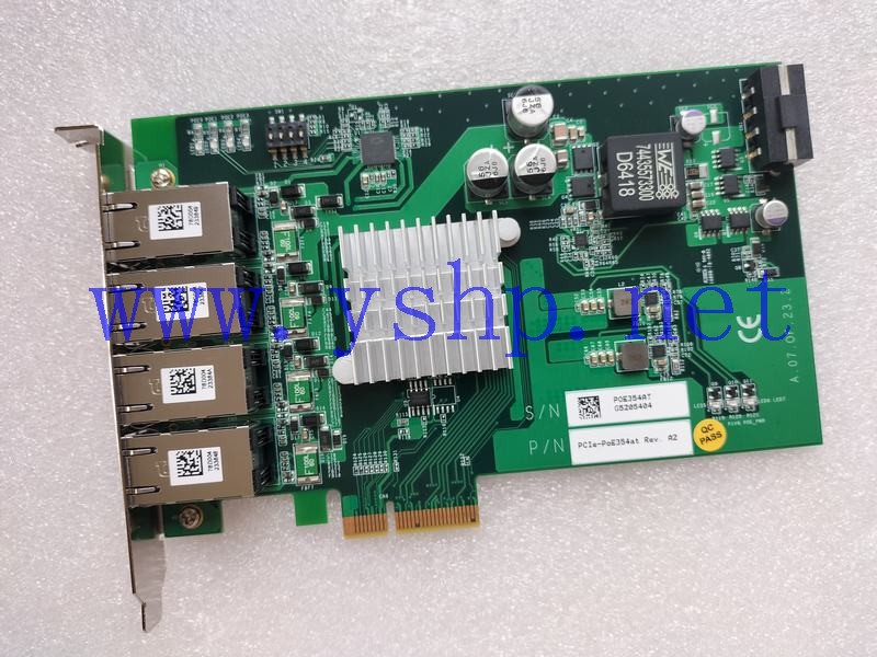 上海源深科技 工业设备工业板卡 PCIe-PoE354at Rev.A2 POE354AT 高清图片