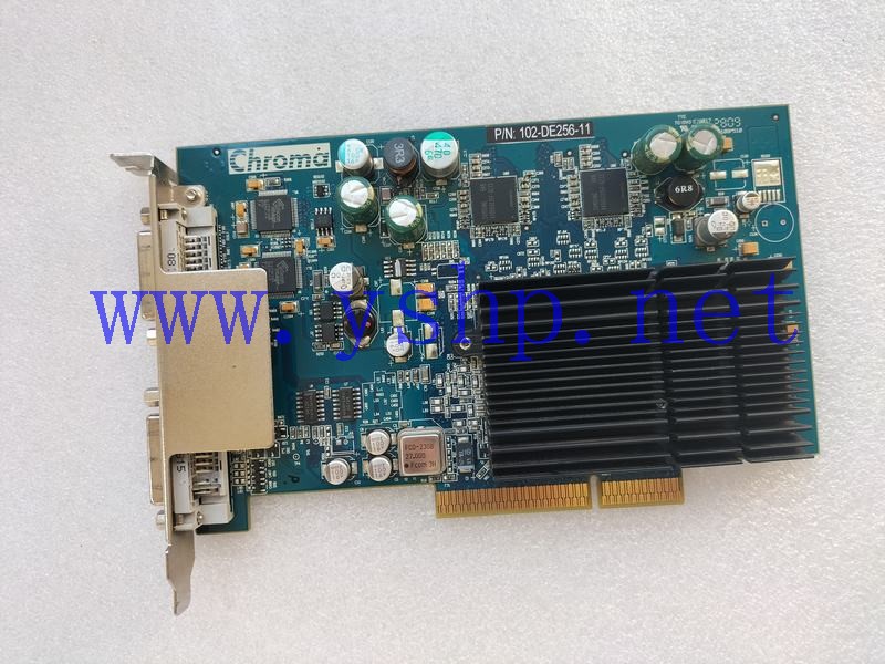 上海源深科技 AGP显卡 CHROMA 102-DE256-11 D-DVI Express 1.1 双DVI输出 高清图片