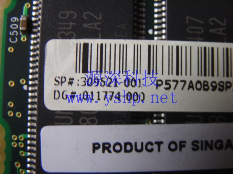 上海源深科技 Shanghai   HP DL580G2 Server阵列cache DL580G2 阵列128M缓存 309521-001 高清图片