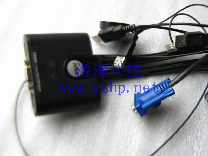 上海源深科技 Shanghai   Aten 宏正 2口 线控 切换器 USB cable kvm switch CS22U 高清图片