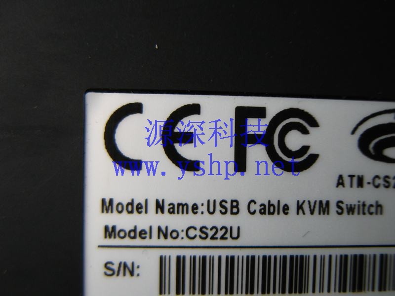 上海源深科技 Shanghai   Aten 宏正 2口 线控 切换器 USB cable kvm switch CS22U 高清图片