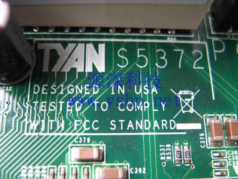 上海源深科技 Shanghai    TYAN  5000V  Server 双路 771 mainboard S5372 S5372G3NR-RS 高清图片