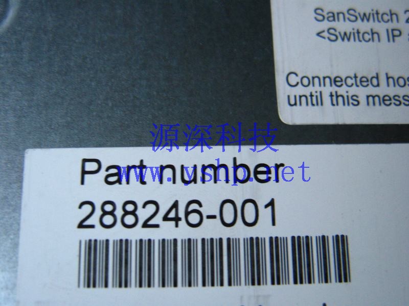 上海源深科技 Shanghai   HP MSA1000 光纤 modules MSA SAN Switch 2/8 288246-001 309503-001 高清图片