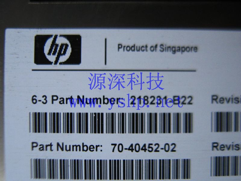 上海源深科技 Shanghai   HP StorageWorks MSA1000  Controller   314718-001 218231-B22 高清图片
