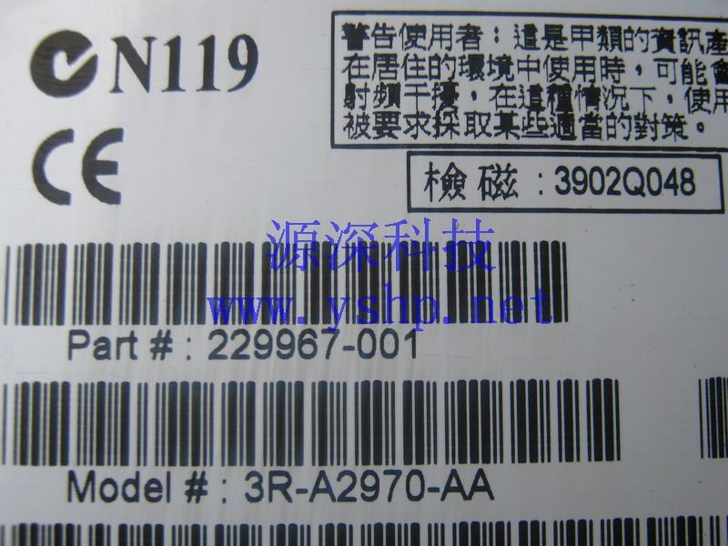 上海源深科技 Shanghai   HP MSA1000 Fabric Switch 6 光纤 modules 229967-001 3R-A2970-AA 高清图片