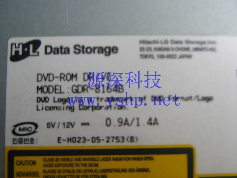 上海源深科技 Shanghai   DELL PE1900 PE2900  Server DVDOptical Drive UD460 高清图片