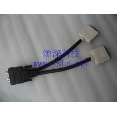 Shanghai   59 pin 高密 Graphics Card  输出 转双头DVI 转接头