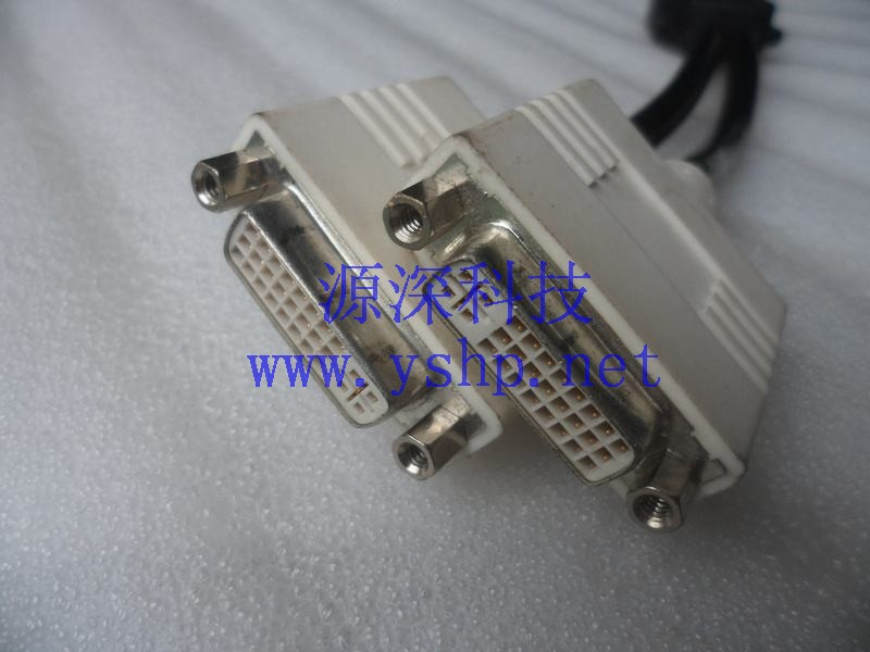 上海源深科技 Shanghai   59 pin 高密 Graphics Card  输出 转双头DVI 转接头 高清图片