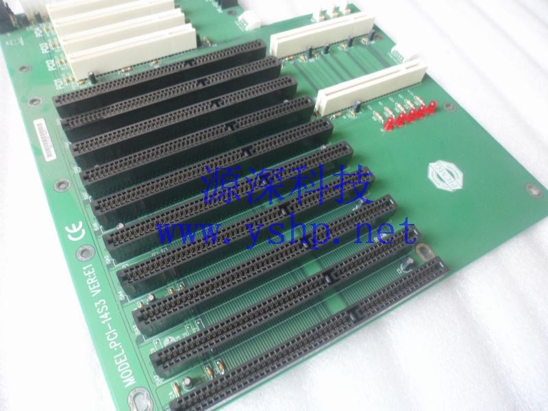上海源深科技 Shanghai    IEI Industrial computer  original   backplane  PICMG PCI-14S3 VER E1 高清图片