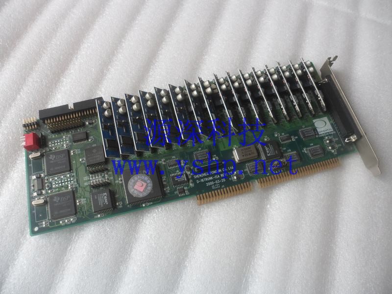 上海源深科技 Shanghai   Industrial computer 东进  original ISA语音卡 D-16TRUNK-ISA REV1.0 高清图片