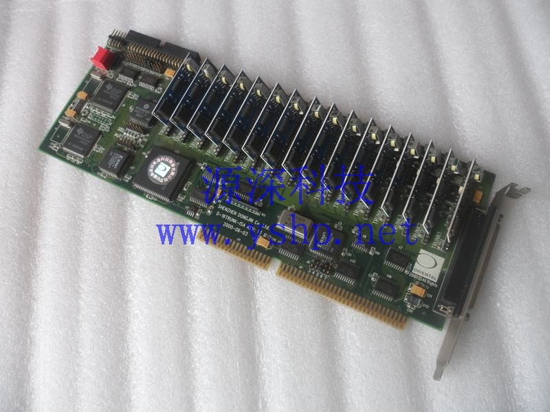 上海源深科技 Shanghai   Industrial computer 东进  original ISA语音卡 D-16TRUNK-ISA REV1.1 高清图片