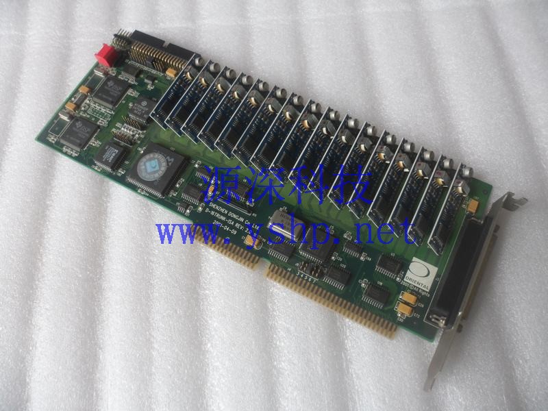 上海源深科技 Shanghai   Industrial computer 东进  original ISA语音卡 D-16TRUNK-ISA REV2.0 高清图片