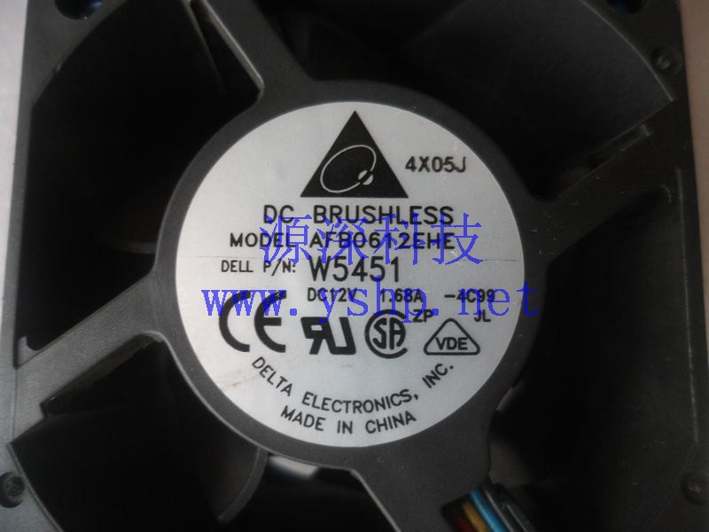 上海源深科技 Shanghai   DELL PowerEdge PE2800 CPU Chassis Fan   Q4071 W5451 高清图片