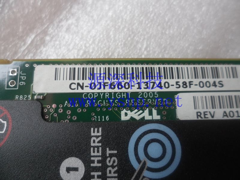 上海源深科技 Shanghai   DELL PowerEdge PE2800 DRAC 远程 Industrial Control Card   JF660 高清图片